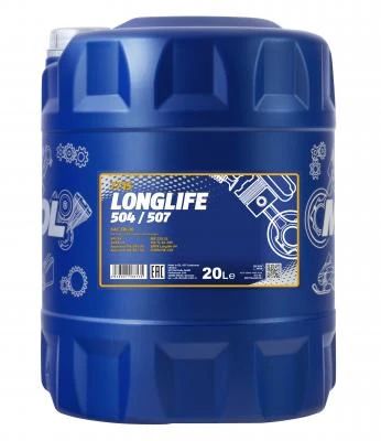 SCT - MANNOL Motorový olej Mannol 7715 Longlife 504/507 5W-30 20 l  (MN7715-20)