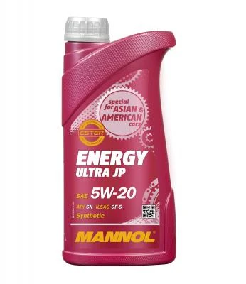 SCT - MANNOL Motorový olej Mannol Energy Ultra JP 5W-20 1 l  (MN7906-1)