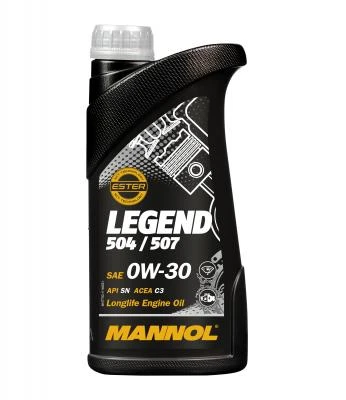 SCT - MANNOL Motorový olej Mannol Legend 504/507 0W-30 1 l  (MN7730-1)
