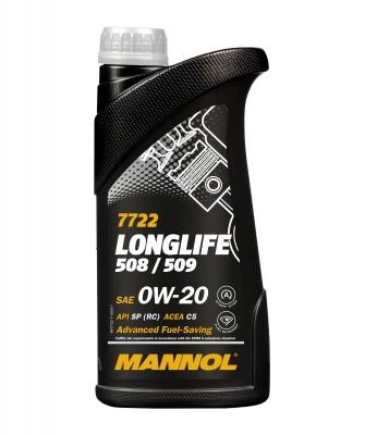 SCT - MANNOL Motorový olej Mannol Longlife 508/509 0W-20 1 l  (MN7722-1)