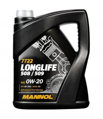SCT - MANNOL Motorový olej Mannol Longlife 508/509 0W-20 5 l  (MN7722-5)