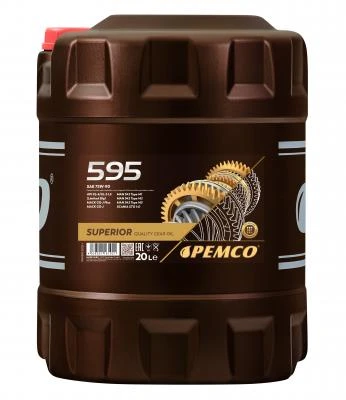 SCT - MANNOL Olej do převodovky Pemco 595 75W-90 GL-5  (PM0595-20)