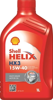 SHELL Motorový olej Helix HX3 15W-40 1 l  (550046596)