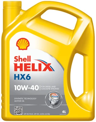 SHELL Motorový olej Helix HX6 10W-40 4 l  (550053776)