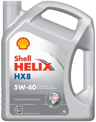 SHELL Motorový olej Helix HX8 5W-40 4 l  (550070336)