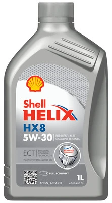 SHELL Motorový olej Helix HX8 ECT 5W-30 1 l  (550048140)