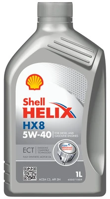 SHELL Motorový olej Helix HX8 ECT 5W-40 1 l  (550047772)