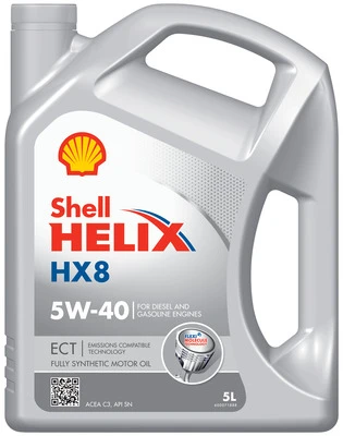 SHELL Motorový olej Helix HX8 ECT 5W-40 5 l  (550046689)