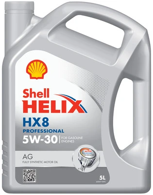 SHELL Motorový olej Helix HX8 Professional AG 5W-30 5 l  (550054289)