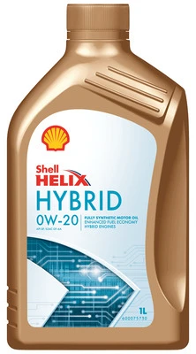SHELL Motorový olej Helix HYBRID 0W-20 1 l  (550056722)