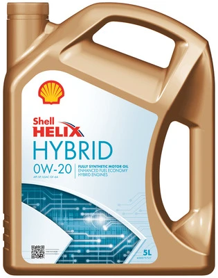 SHELL Motorový olej Helix HYBRID 0W-20 5 l  (550056725)