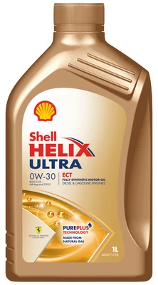 SHELL Motorový olej Helix Ultra ECT 0W-30 1 l  (550046641)