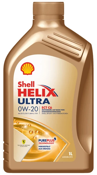 SHELL Motorový olej Helix Ultra ECT C6 0W-20 1 l  (550074666)