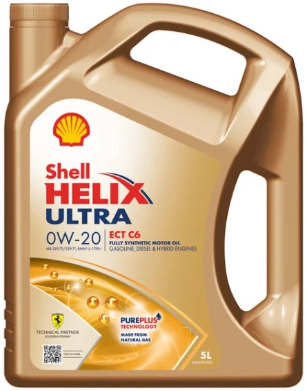 SHELL Motorový olej Helix Ultra ECT C6 0W-20 5 l  (550074671)