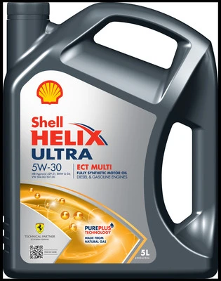 SHELL Motorový olej Helix Ultra ECT MULTI 5W-30 5 l  (550058158)