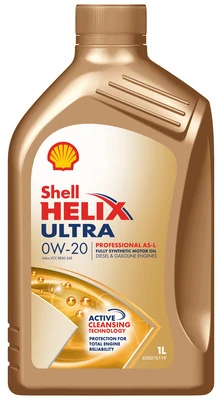 SHELL Motorový olej Helix Ultra Professional AS-L 0W-20 1 l  (550055735)