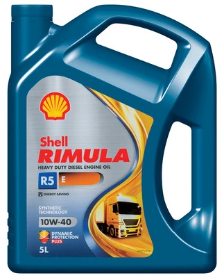 SHELL Motorový olej Rimula R5 E 10W-40 5 l  (550054713)