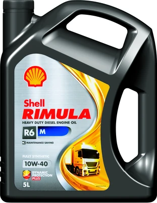 SHELL Motorový olej Rimula R6 M 10W-40 5 l  (550054435)