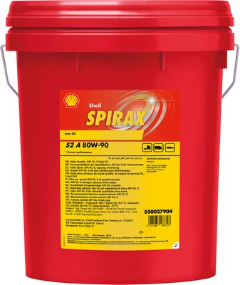 SHELL Olej do převodovky Spirax S2 A 80W-90  (550027904)