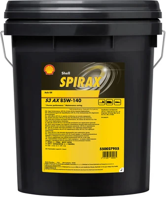 SHELL Olej do převodovky Spirax S3 AX 85W-140  (550027955)