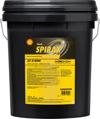 SHELL Olej do převodovky Spirax S3 G 80W  (550027959)