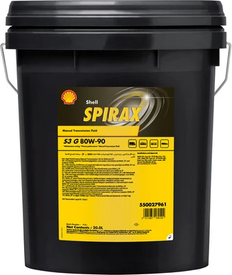SHELL Olej do převodovky Spirax S3 G 80W-90  (550027961)