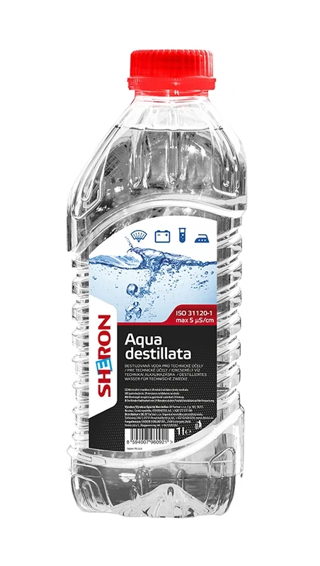 SHERON Aqua Destillata 1 lt PET 1610241