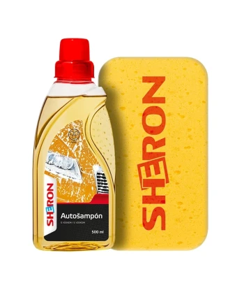 SHERON Autošampon s voskem 500 ml + houba 1514235