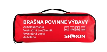 SHERON Brašna povinné výbavy červená /CZ 6000300