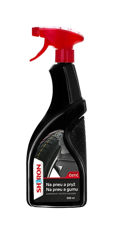 SHERON Čistič pneu a pryže 500 ml PET 1513834