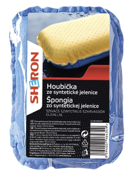 SHERON Houbička ze synt. jelenice 1720004
