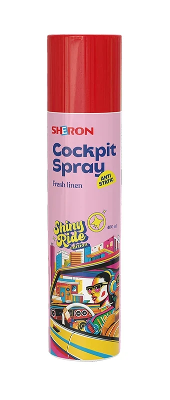 SHERON Shiny Ride Cockpit spray 400 ml fresh linen 1513332