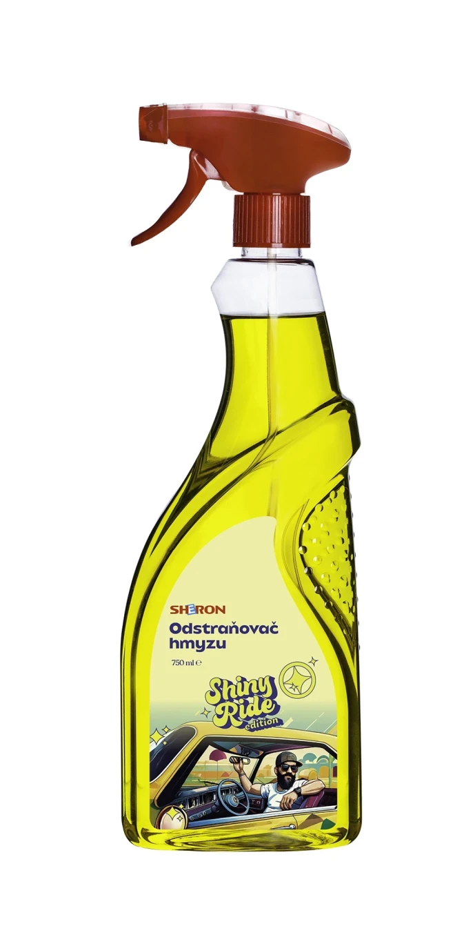 SHERON Shiny Ride Odstraňovač hmyzu PET 750 ml 1322638