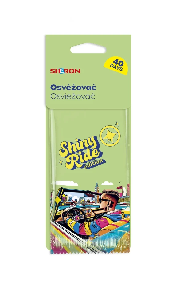 SHERON Shiny Ride Osvěžovač Boy/tray 4113412