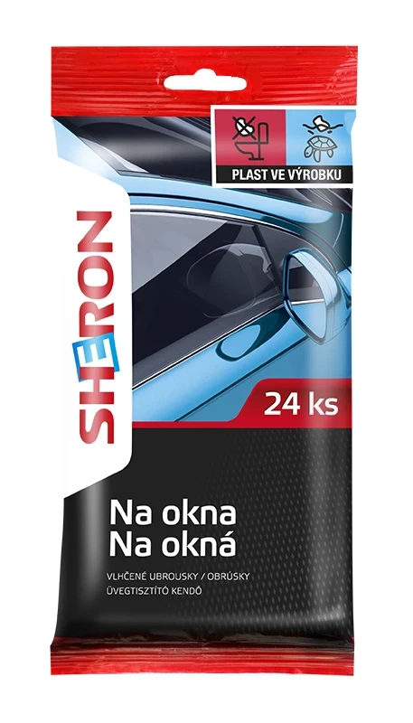 SHERON Ubrousky na okna 24 ks - new 1720018