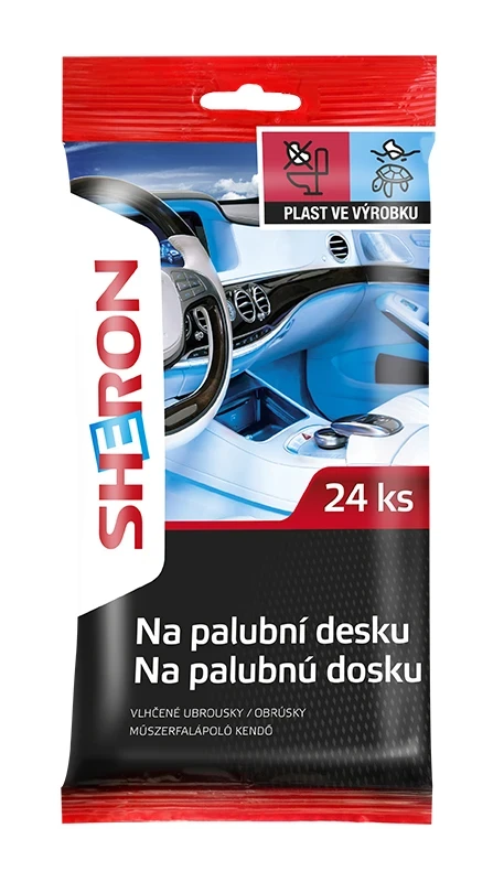 SHERON Ubrousky na palubní desku 24 ks 1720010