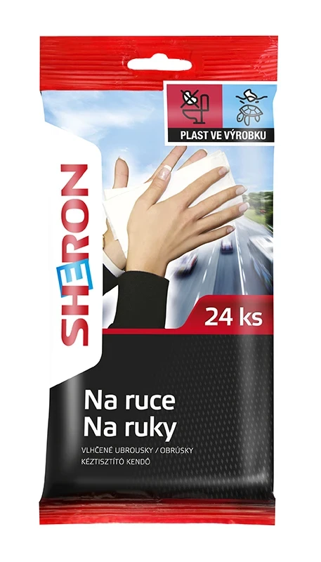 SHERON Ubrousky na ruce 24 ks 1720012