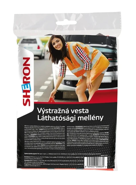 SHERON Výstražná vesta EN ISO 20471:2013 6000013