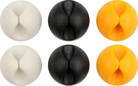 Spony na kabely TPR,6mm max.,6ks TO-74977