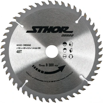STHOR pilový kotouč s tvrdokovem 160 mm | 08822