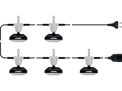 STHOR sada světel COB 5x900 lm, 15,4 m kabel | 82863