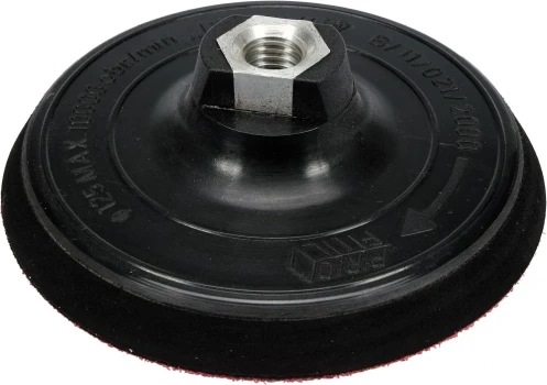 Talíř leštící/brousící M14 x 125 mm suchý zip TO-08511