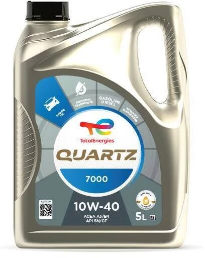 TOTAL DVSE Motorový olej TotalEnergies QUARTZ 7000 10W-40 5 l  (214109)