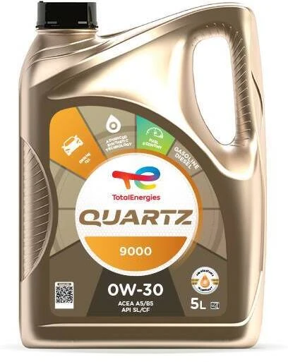 TOTAL DVSE Motorový olej TotalEnergies QUARTZ 9000 0W-30 5 l  (214297)