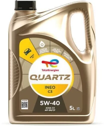 TOTAL DVSE Motorový olej TotalEnergies QUARTZ INEO C3 5W-40 5 l  (213790)
