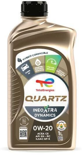 TOTAL DVSE Motorový olej TotalEnergies QUARTZ INEO XTRA DYNAMICS 0W-20 1 l  (226003)