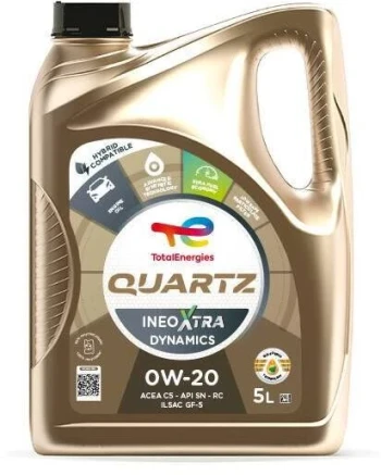 TOTAL DVSE Motorový olej TotalEnergies QUARTZ INEO XTRA DYNAMICS 0W-20 5 l  (226004)
