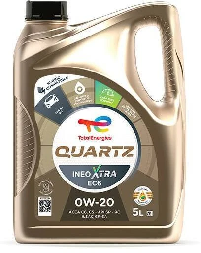 TOTAL DVSE Motorový olej TotalEnergies QUARTZ INEO XTRA EC6 0W-20 5 l  (228344)