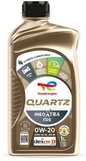 TOTAL DVSE Motorový olej TotalEnergies QUARTZ INEO XTRA FDE 0W-20 1 l  (228317)