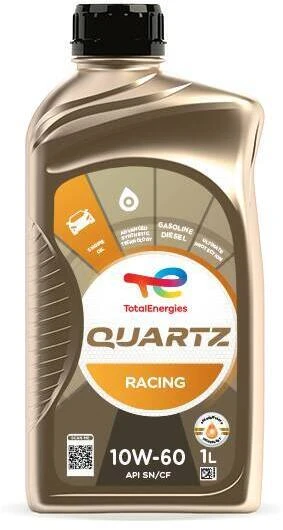 TOTAL DVSE Motorový olej TotalEnergies QUARTZ RACING 10W-60 1 l  (213826)